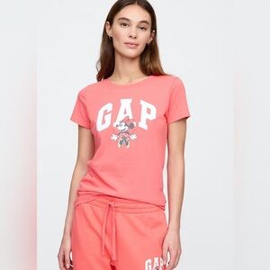 GAP Pink Minnie Mouse Tee and Matching Shorts